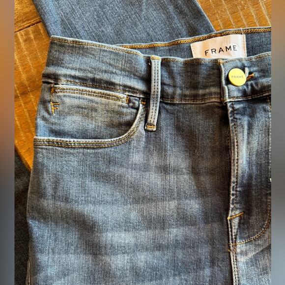 NWT Frame Le High Waist Skinny Cropped Jeans - Picture 4 of 8